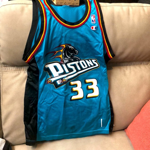 Vintage Grant Hill Pistons basketball Jersey.Champion. Men’s Medium